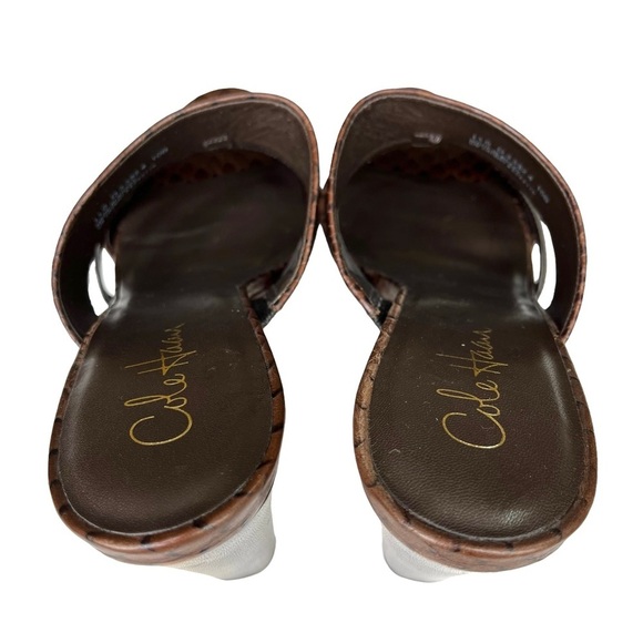 Cole Haan Brown Platform Sandals - Picture 6 of 12